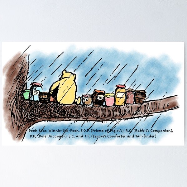 Honey Pot - Winnie the Pooh Art Board Print for Sale by Katelyn Van Praet