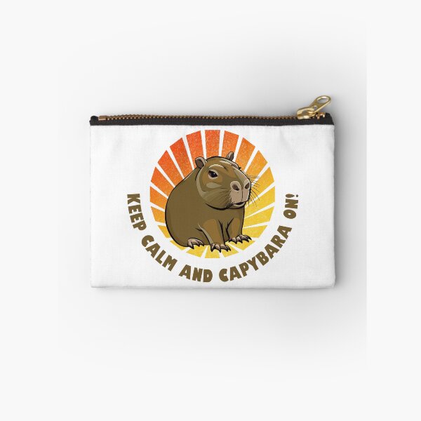 Artikelvorschau, Bleib ruhig und Capybara an! entworfen und verkauft von bullshirter.