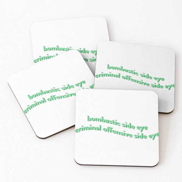 Item preview, bombastic side eye criminal offensive side eye sticker meme designed and sold by emking5100.
