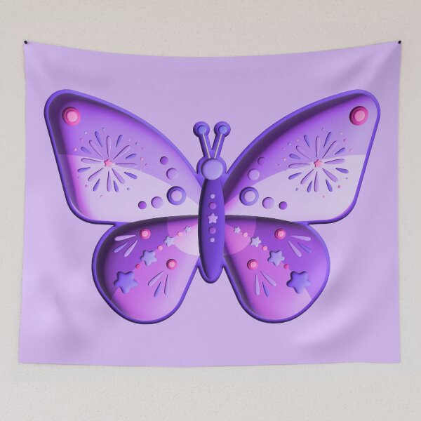 Item preview, mariposa - Piro Pieridae (versión grande) designed and sold by the snowghost.