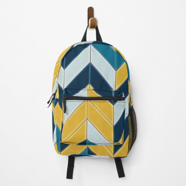 Item preview, Blue and Yellow  Chevron Pattern designed and sold by Ecollections.