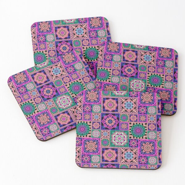 Item preview, Crochet Granny Squares in Lilac designed and sold by Silviaclara.
