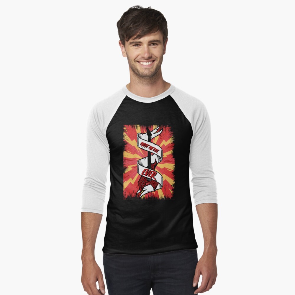 Item preview, Baseball ¾ Sleeve T-Shirt designed and sold by FunGangStore.