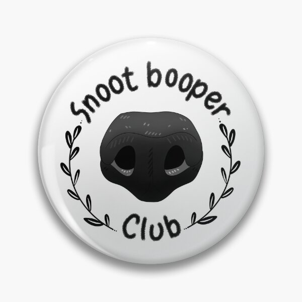 Item preview, Snoot Booper Club (Black Nose)  designed and sold by mrixondraws.