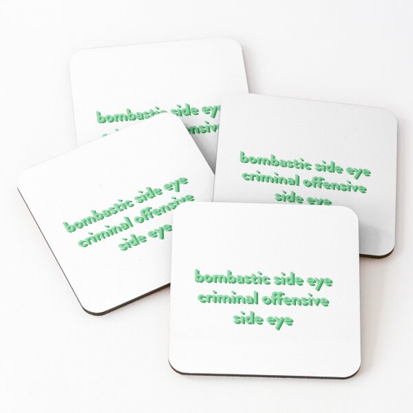 Item preview, bombastic side eye sticker designed and sold by emking5100.