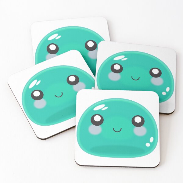 Item preview, Cute Green Slime designed and sold by SaveUrSoap.
