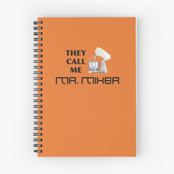 Item preview, They Call Me Mr. Mixer (on Orange) designed and sold by epinkb.