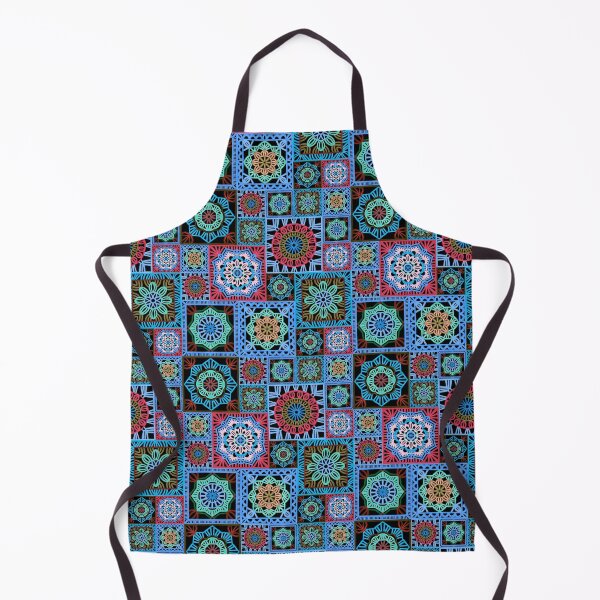 Item preview, Crochet Granny Squares in Blue designed and sold by Silviaclara.