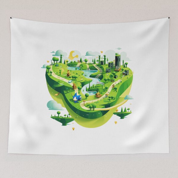 Item preview, green hill zone designed and sold by TheGoatieHimself.