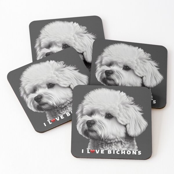 Item preview, I Love Bichon's designed and sold by xposedbydesign.