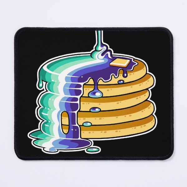 Item preview, Gay Man Pride Pancakes LGBT designed and sold by flannmoriath.