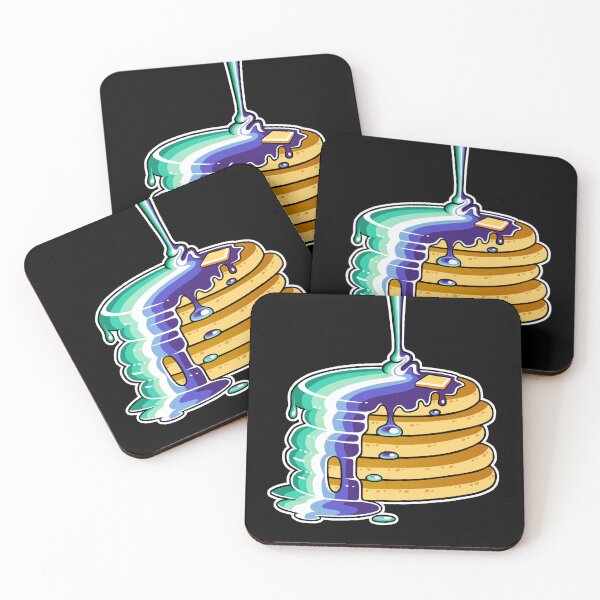 Item preview, Gay Man Pride Pancakes LGBT designed and sold by flannmoriath.
