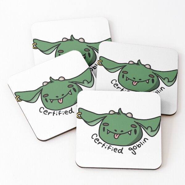 Item preview, certified goblin designed and sold by BubbleTeaInk.