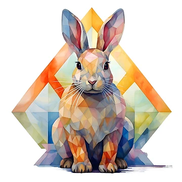 Artwork thumbnail, Rabbit by InkLines
