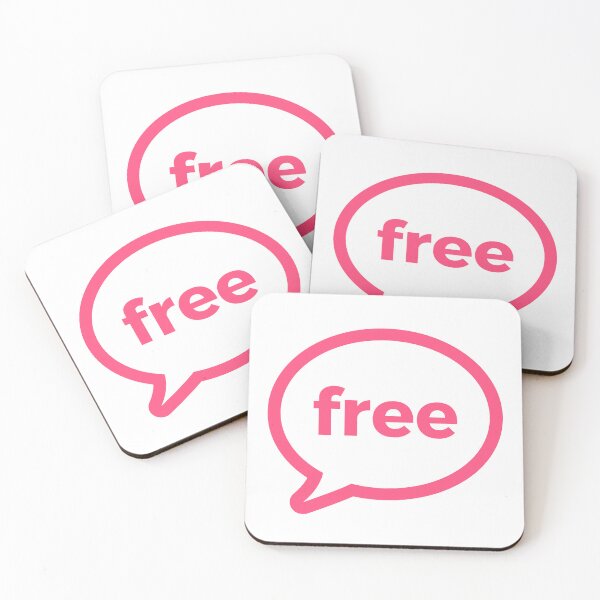 Item preview, Free Speech Pink designed and sold by freethoughtuk.
