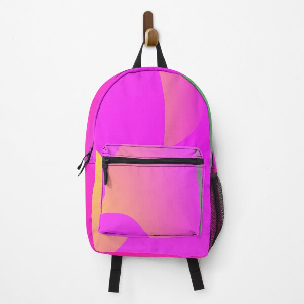 Item preview, Magenta and Purple Multi Colored Circle on Pink Background designed and sold by masabo.