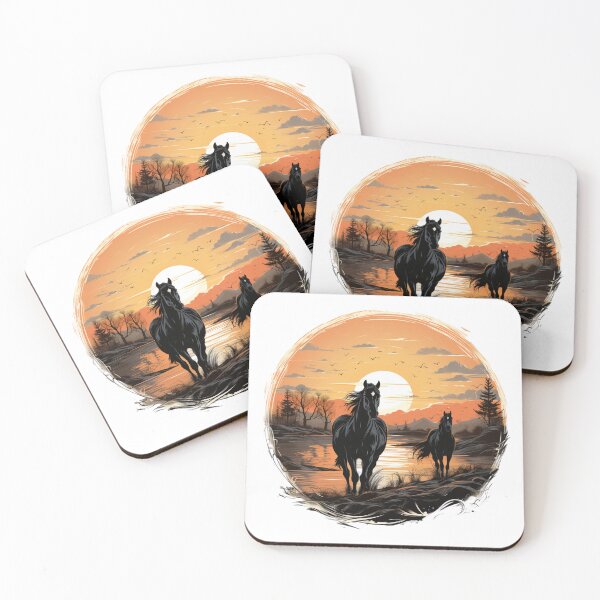 Item preview, Wild Horses Freedom designed and sold by Cleverartesigns.