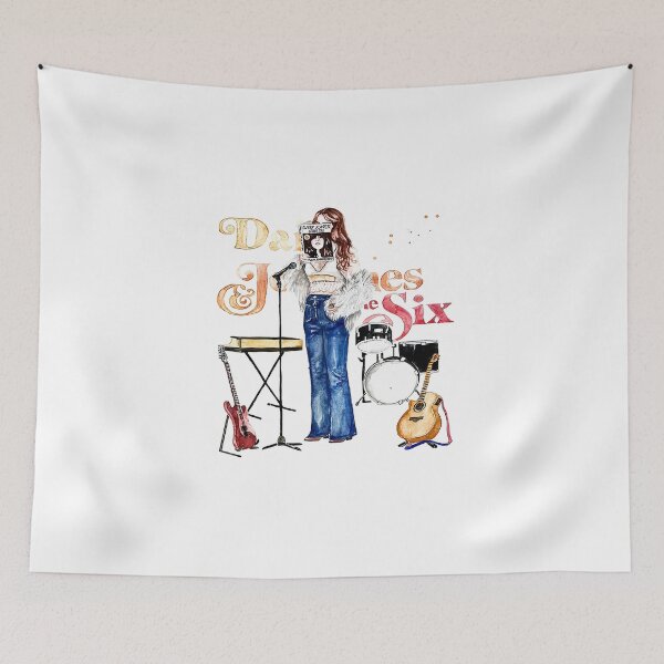 Item preview, Daisy Jones y los seis de Taylor Jenkins Reid designed and sold by TonyDegenhardt.