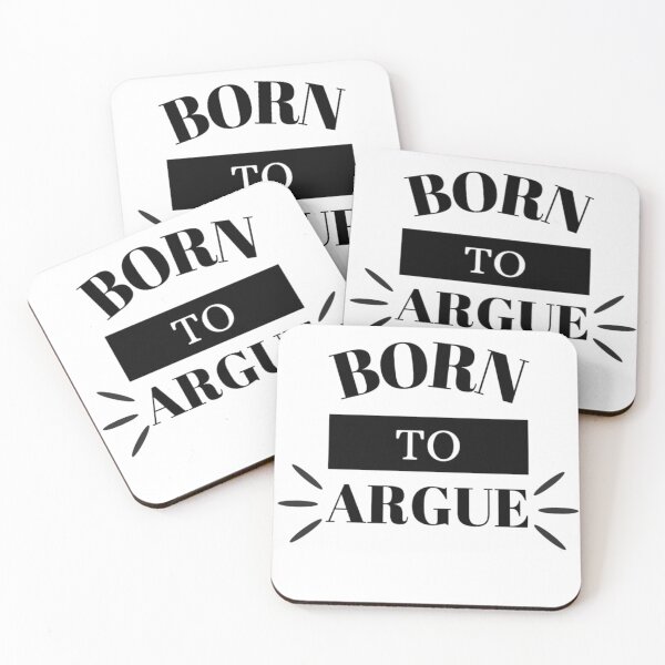 Item preview, Born to argue, Law Students designed and sold by Alterock Designs.