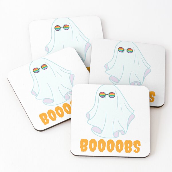 Artikelvorschau, Lesbisches Halloween lustiger Gay Ghost LGBTQ Pride Boo entworfen und verkauft von proudlyparent.