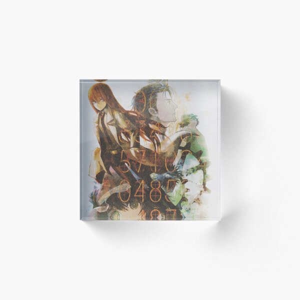 Steins Gate Acrylic Block