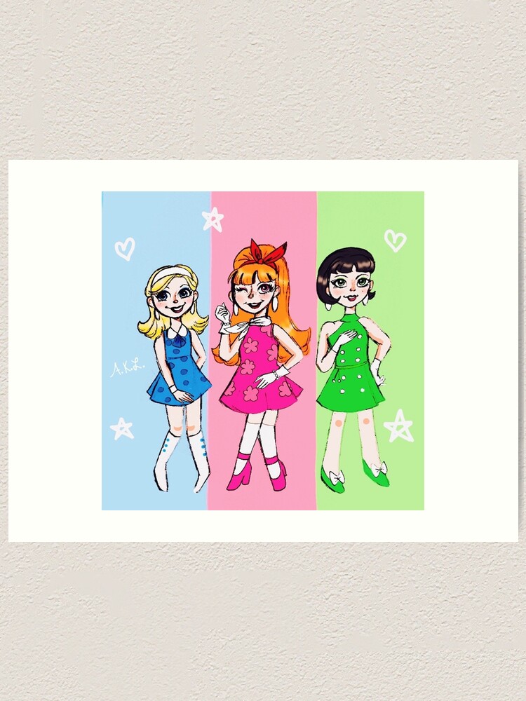 Powerpuff Girls Art Print