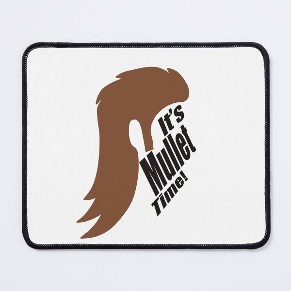 Item preview, It’s Mullet Time (brown) designed and sold by MamaMaeFlower.