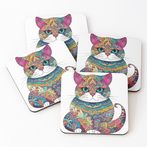 Artikelvorschau, Cat Artistry - Customizable Minimalist Silhouette entworfen und verkauft von DooodleGod.