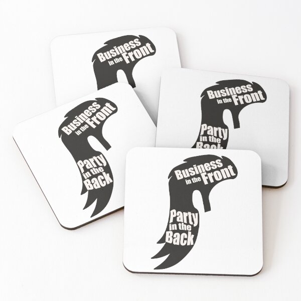 Item preview, Mullet - Business in the Front, Party in the Back (black) designed and sold by MamaMaeFlower.