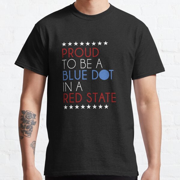 Item preview, Blue Dot In a Red State designed and sold by Tammie Dodge.