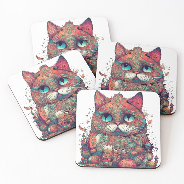 Item preview, Artistry: Surreal Digital Persians for Feline Fanatics and Design designed and sold by DooodleGod.