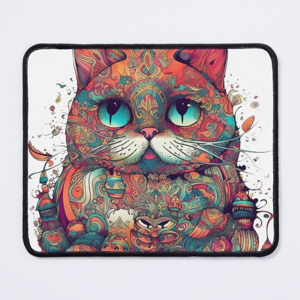 Item preview, Artistry: Surreal Digital Persians for Feline Fanatics and Design designed and sold by DooodleGod.