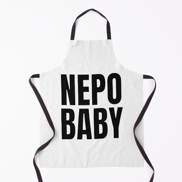 Aperçu de l'œuvre Nepo Baby (version noire) créée et vendue par ArtAlchemyCo.