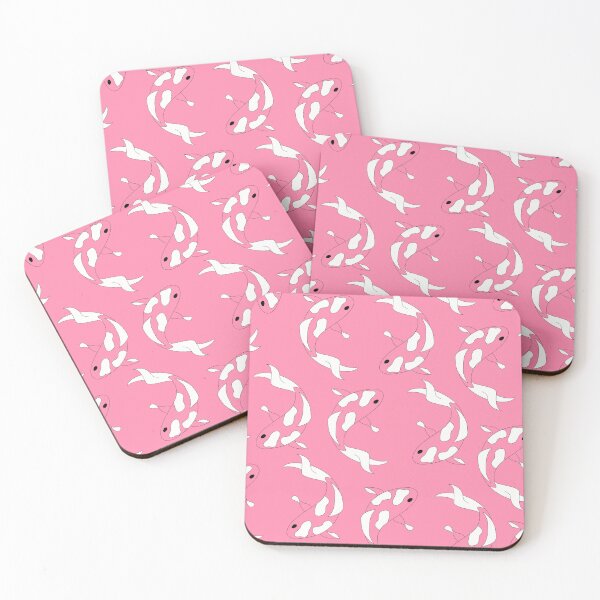 Item preview, Simple Pink and Pretty Koi Fishes designed and sold by PurpleTank.