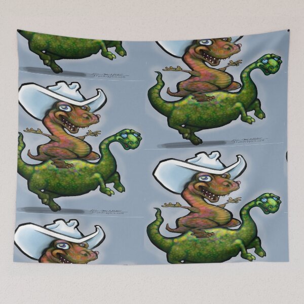 Item preview, Dinosaur Cowboy designed and sold by Kevin Middleton.