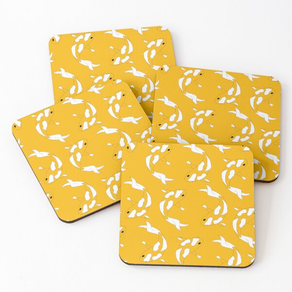 Item preview, Vibrant Colorful Pretty Koi Fishes designed and sold by PurpleTank.