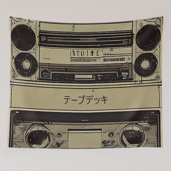 Item preview, Tape Deck - Inkpunk designed and sold by CyberInc.