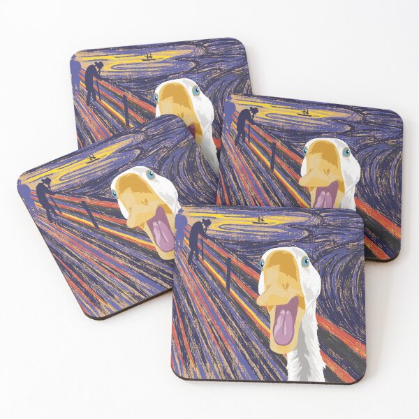 Item preview, The scream (of the duck) designed and sold by Captain Chromatic.