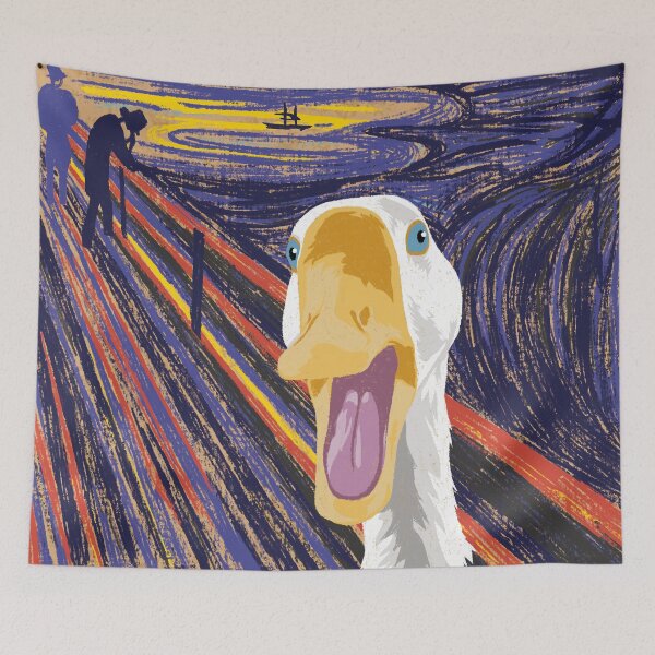 Item preview, The scream (of the duck) designed and sold by Captain Chromatic.