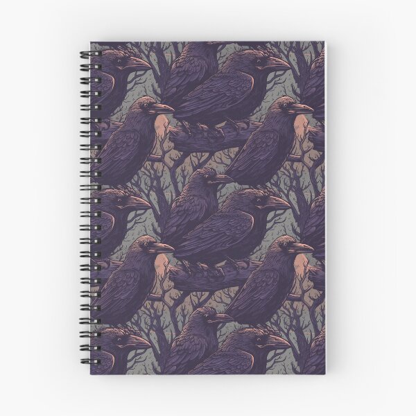 Item preview, Gothic Crows Ravens Tiles Pattern designed and sold by Rottopics.