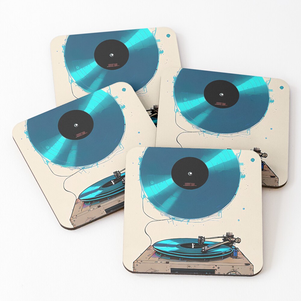 Item preview, Coasters (Set of 4) designed and sold by CyberInc.