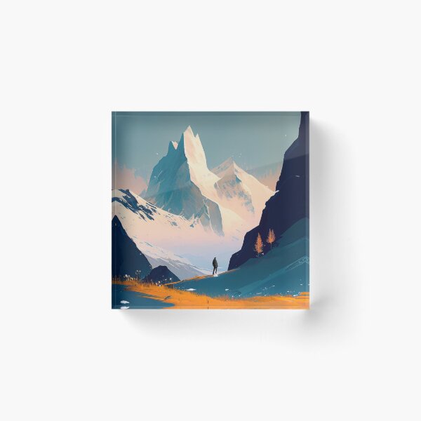 Item preview, Snowy Mountains designed and sold by ArkenCross.