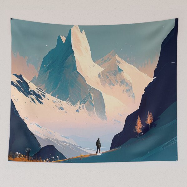 Item preview, Snowy Mountains designed and sold by ArkenCross.