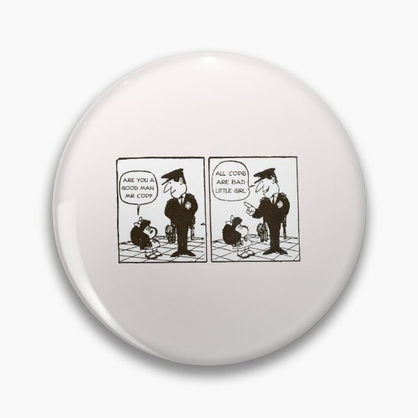 Item preview, Are you a good man Mr. Cop? designed and sold by remerasnerdas.