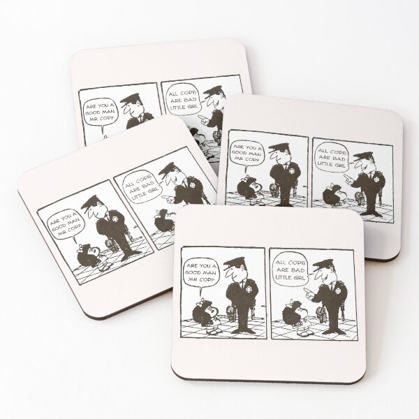 Item preview, Are you a good man Mr. Cop? designed and sold by remerasnerdas.