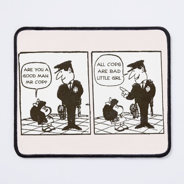 Item preview, Are you a good man Mr. Cop? designed and sold by remerasnerdas.