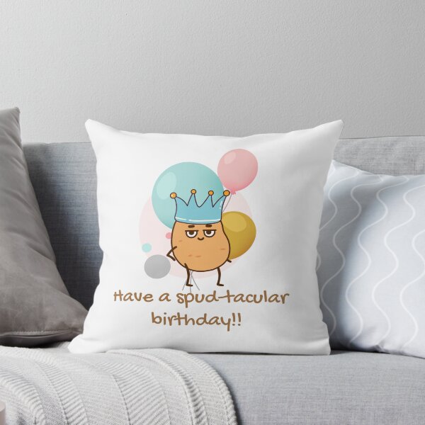 Artikelvorschau, Lustige Wortspiele zum Geburtstag, Spud Potato Lustige Wortspiele zum Geburtstag entworfen und verkauft von haRexia.