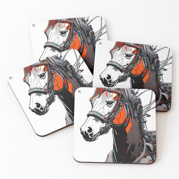 Item preview, Robot Horse - inkpunk designed and sold by CyberInc.
