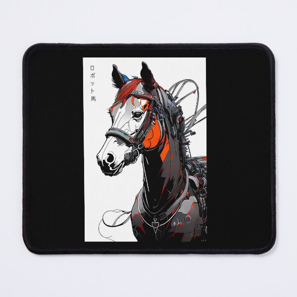 Item preview, Robot Horse - inkpunk designed and sold by CyberInc.