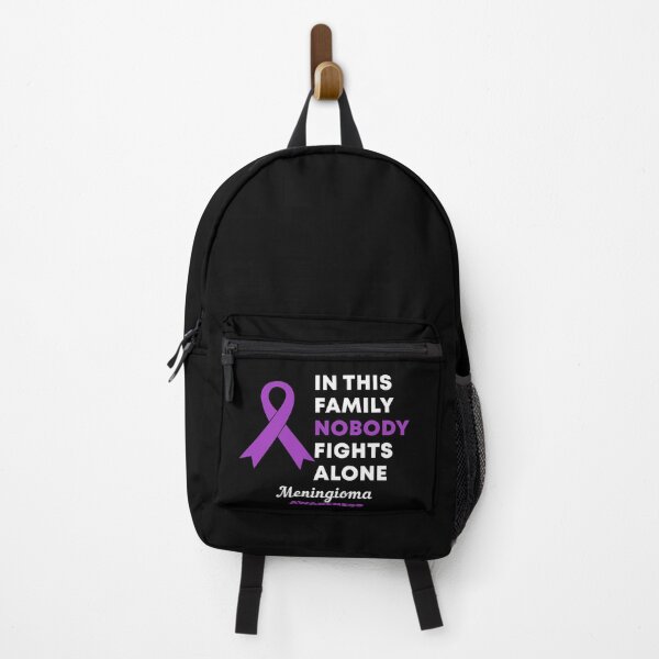 Item preview, In This Family Nobody Fights Alone Meningioma Awareness designed and sold by Color-Sparkle.